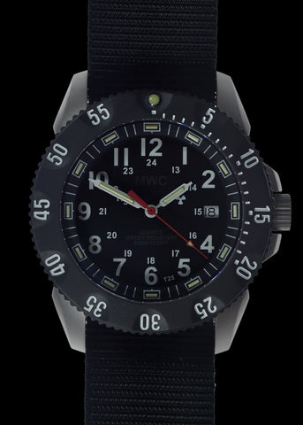 MWC P656 2023 Model Titanium Tactical Series Watch with GTLS Tritium and Ten Year Battery Life (Non Date Version)